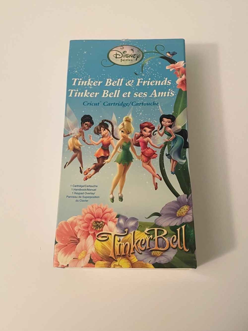 Disney Tinker Bell & Friends Cricut Shape Set Handbook Overlay
